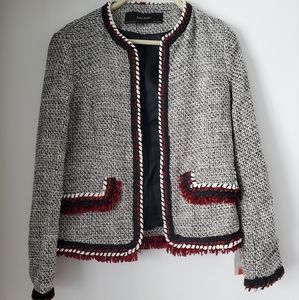 *SOLD LOCALLY* Zara Tweed Blazer NWT